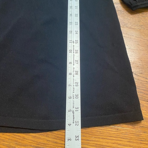 Pomadener Place black 3/4 sleeve dress - size m - Picture 5 of 9